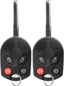 img 4 attached to 🔑 High Security KeylessOption Keyless Entry Remote Car Fob for Ford Focus, Transit Connect, Escape (Pack of 2)