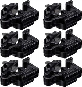 img 4 attached to Pack Of 6 UL Listed Outdoor Light Cable Connectors For Pathway Lights, In-Ground Lighting And Spotlights - LEONLITE Low Voltage Landscape Wire Connector, Suitable For 12-18 Gauge Wires