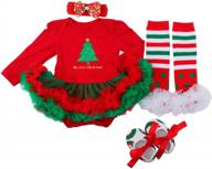 cute and festive: slowera baby girls' christmas outfits for the holidays logo