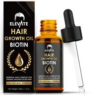 elevate hair growth oil thickening hair care logo