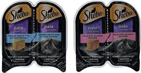 img 2 attached to 🐱 Sheba Perfect Portions Wet Cat Food Cuts in Gravy Variety Pack - All Flavors: Beef, Chicken, Salmon, Turkey, Tuna, White Fish, Veggies (24 Servings) - Bundle with Lara's Sticker