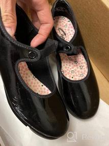 img 6 attached to Танцуйте в стиле с туфлями Molly Jane для танцев в стиле тэп: унисекс-детские туфли Мэри с плоскими подошвами