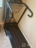 img 1 attached to Black Folding Electric Treadmill Machine For Home Fitness By MURTISOL - Running, Walking And Cardio Exercise Equipment review by Robin Naber