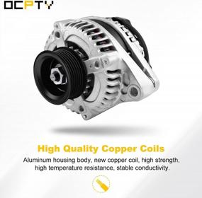 img 1 attached to 🚗 High-Quality OCPTY Alternators 11099 for Acura MDX RL TL, Honda Odyssey Pilot Ridgeline 3.2L 3.5L 3.7L