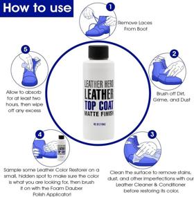 img 2 attached to Leather Hero Sealant Finish Restorer