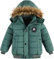 🧥 amiyan toddler winter snowsuit coat – hooded, thickened, warm outerwear for boys and girls logo