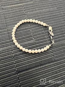 img 7 attached to 💍 Sterling Silver Cultured Bracelet: Perfect Girls' Jewelry for Children