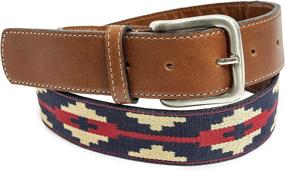 img 4 attached to Premium GauchoLife Guarda Pampas Woven Women's Accessories - Belts