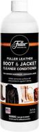 🧴 natural oil formula leather boot & jacket cleaner conditioner - effectively cleans & conditions leather/vinyl boots, jackets, backpacks, luggage & more; removes dirt, dust & grime leaving no residue logo