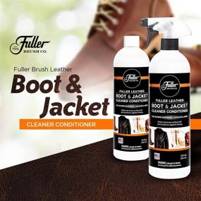 img 3 attached to 🧴 Natural Oil Formula Leather Boot & Jacket Cleaner Conditioner - Effectively Cleans & Conditions Leather/Vinyl Boots, Jackets, Backpacks, Luggage & More; Removes Dirt, Dust & Grime Leaving No Residue