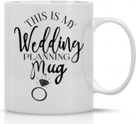 plan your dream wedding with our wedding planning mug - perfect gift for future brides and recently engaged couples logo