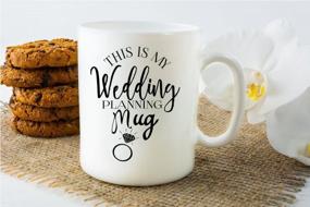 img 2 attached to Plan Your Dream Wedding With Our Wedding Planning Mug - Perfect Gift For Future Brides And Recently Engaged Couples
