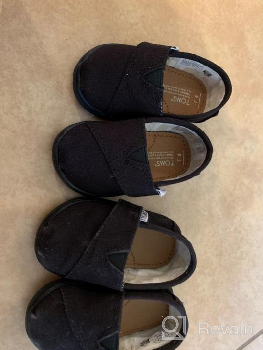 img 1 attached to 👞 TOMS Kids Unisex Alpargata Toddler Boys' Loafer Shoes review by Derrick Duck