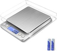 📏 meiya gram scale - small digital food scale, 500g by 0.01gram/0.001ounce, accurate weight measurement for jewelry/baking/soap, 9 units, tare function, lcd display, battery included logo