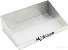 img 2 attached to Pit Posse 606 Mini Work Tray Aluminum Shelf Organizer: Maximize Storage in Race Trailers, Shops, and Garages - 10 x 6 x 3 - 5 Year Warranty