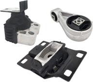 🚗 engine motor mount: compatible with 2005-2007 ford focus 2.0l 2.3l models, replaces a3103 a2986 a2939, part numbers: 5s4z7m121a 5s4z6068aa 5s4z6038aa logo