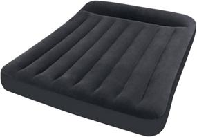 img 3 attached to Intex Classic Full Airbed with Built-in Pillow and Restful Comfort