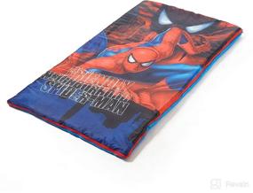 img 2 attached to Marvel Spiderman Slumber Bag Set Kids' Home Store ~ Nursery Furniture