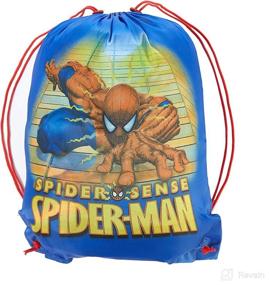 img 1 attached to Marvel Spiderman Slumber Bag Set Kids' Home Store ~ Nursery Furniture