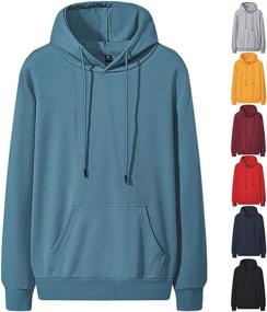 img 2 attached to GUNLIRE Hooded Sweatshirt Sleeved Pullover Boys' Clothing in Fashion Hoodies & Sweatshirts
