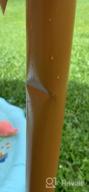 картинка 1 прикреплена к отзыву AMMSUN 7Ft Outdoor Patio Umbrella With Fringe Tassels In Trendy Pink Color, UPF50+ Sun Protection, Wood-Look Steel Pole And Ribs, Easy Push-Button Tilt Function от Bernard Larjin