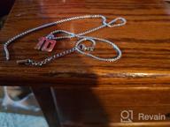 img 1 attached to ⚾ Boys Baseball Necklace: Inspired Stainless Steel Joycuff Jewelry review by Jacob Brasic