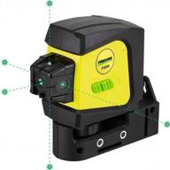 firecore f335g 5-point green beam self-leveling alignment laser w/ magnetic bracket - accurate & easy to use! logo