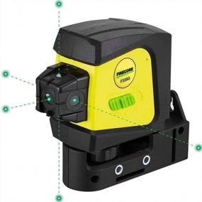 img 4 attached to Firecore F335G 5-Point Green Beam Self-Leveling Alignment Laser W/ Magnetic Bracket - Accurate & Easy To Use!