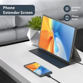 img 2 attached to 🖥️ EM105 Portable Monitor Eyoyo - 10.5" 1920X1280 Display, 60Hz, Built-In Speakers, HD