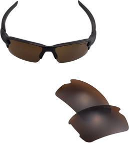 img 4 attached to Walleva Replacement Lenses Oakley Sunglasses Men's Accessories , Sunglasses & Eyewear Accessories