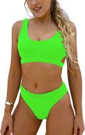 waisted swimsuit bathing suit by blooming jelly - women's clothing for swimsuits & cover ups logo