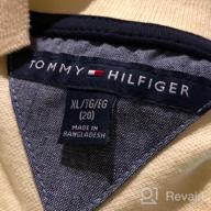 картинка 1 прикреплена к отзыву Рубашка Tommy Hilfiger для мальчиков с коротким рукавом и воротником Polo из растягивающегося материала с вышивкой с фирменным логотипом Ivy. от Tuan Core