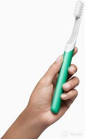 img 3 attached to Quip Plastic Electric Toothbrush Green