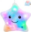 twinkle, twinkle little star: illuminate your nights with wewill's 13'' led light-up plush pillows for toddlers and kids! logo