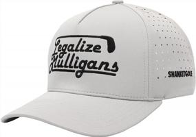 img 4 attached to Gray Adjustable Golf Hat For Men - Legalize Mulligans For A Humorous Twist On The Greens
