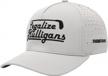 gray adjustable golf hat for men - legalize mulligans for a humorous twist on the greens logo