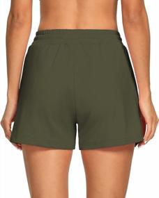 img 1 attached to Cool And Comfortable: THANTH Women'S Cotton Athletic Sweat Shorts With Pockets - Perfect For Summer Workouts And Lounging