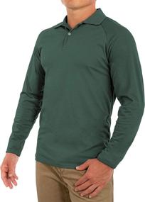 img 3 attached to Fitted Breathable Men's Clothing: Perfect Sleeve Shirts - Shirts