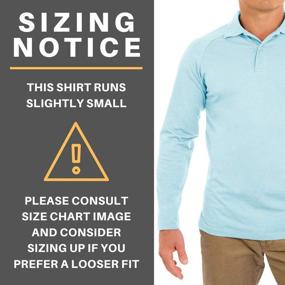 img 1 attached to Fitted Breathable Men's Clothing: Perfect Sleeve Shirts - Shirts