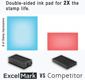 img 1 attached to Officially Acknowledge Your Documents With ExcelMark Notary Stamp In Bold Black Ink