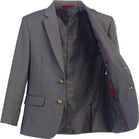 img 2 attached to Gioberti Boys Formal Blazer Jacket: Premium 👔 Boys' Clothing Collection at Suits & Sport Coats