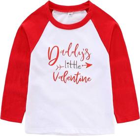 img 4 attached to Boys' Baseball Valentine Gray T-Shirt - Mommy's Valentine Shirt, Tops, Tees & Shirts