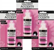 🎨 ranger ink glossy accents precision tip 2 ounce gac17042 (3-pack) for improved seo logo