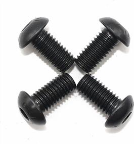 img 2 attached to Pack Of 50 M5-0.8 X 16Mm Button Socket Cap Screws | ISO 7380 Standard | Class 10.9 Grade Alloy Steel | Black Oxide Finish | Hex Drive