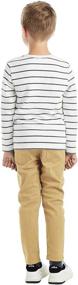 img 2 attached to BYCR Elastic Waistband Jogging W9177100732 Boys' Clothing ~ Pants