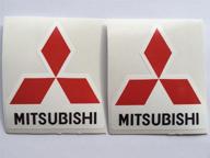 🚗 mitsubishi die cut decals – boost your ride's aesthetics instantly! логотип