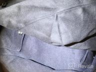 img 1 attached to Men'S Wool Pea Coat Windbreaker Jacket With Detachable Inner Rib Liner review by Andrew Choukline