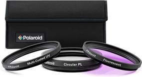 img 4 attached to 📷 Polaroid Optics 46mm 3-Piece Filter Kit Set: Enhance Your Photography with UV, CPL, FLD Filters! Includes Nylon Carry Case – Compatible with All Popular Camera Lens Models