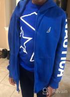 img 1 attached to 👕 Nautica Fleece Hoodie: Stylish Black Large Boys' Clothing and Fashion Hoodies & Sweatshirts review by Joshua Pilla
