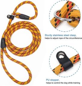 img 2 attached to Coolrunner Training Standard Adjustable Slipknot Dogs : Training & Behavior Aids